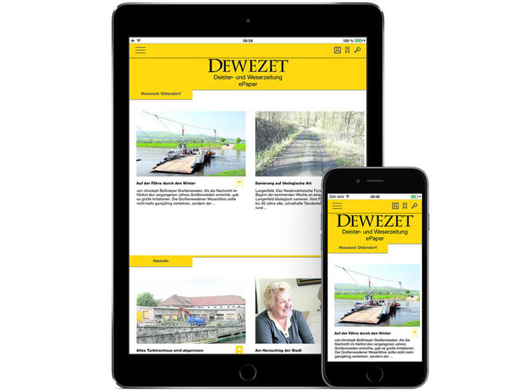 e-Paper Lokale Nachrichten DEWEZET e-Paper Lokale Nachrichten DEWEZET