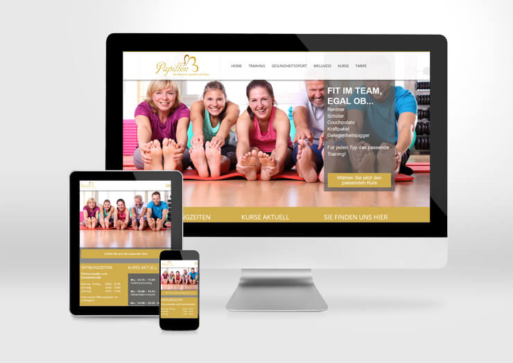 Papillon_Fitness_Webdesign